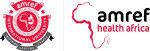 Logo for Amref International University / Amref Health Africa