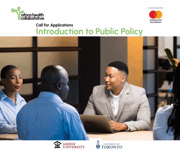 Introduction to Africa Public Policy by Ashesi University poster